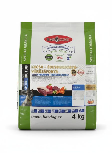 Kacsa-édesburgonya-vörösáfonya - 4Kg