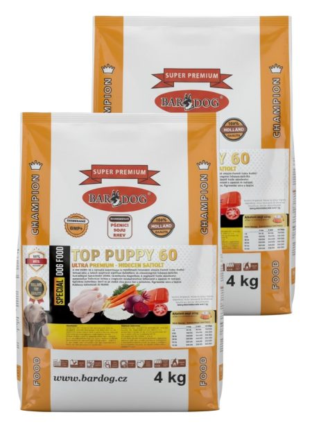 Top Puppy 60 – 2x4Kg DUOPACK