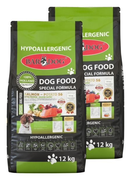 Salmon-potato 56 – 2x12Kg DUOPACK