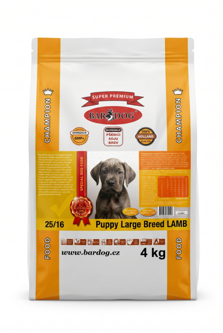 Puppy Large Breed Lamb 25/16 - 4 kg